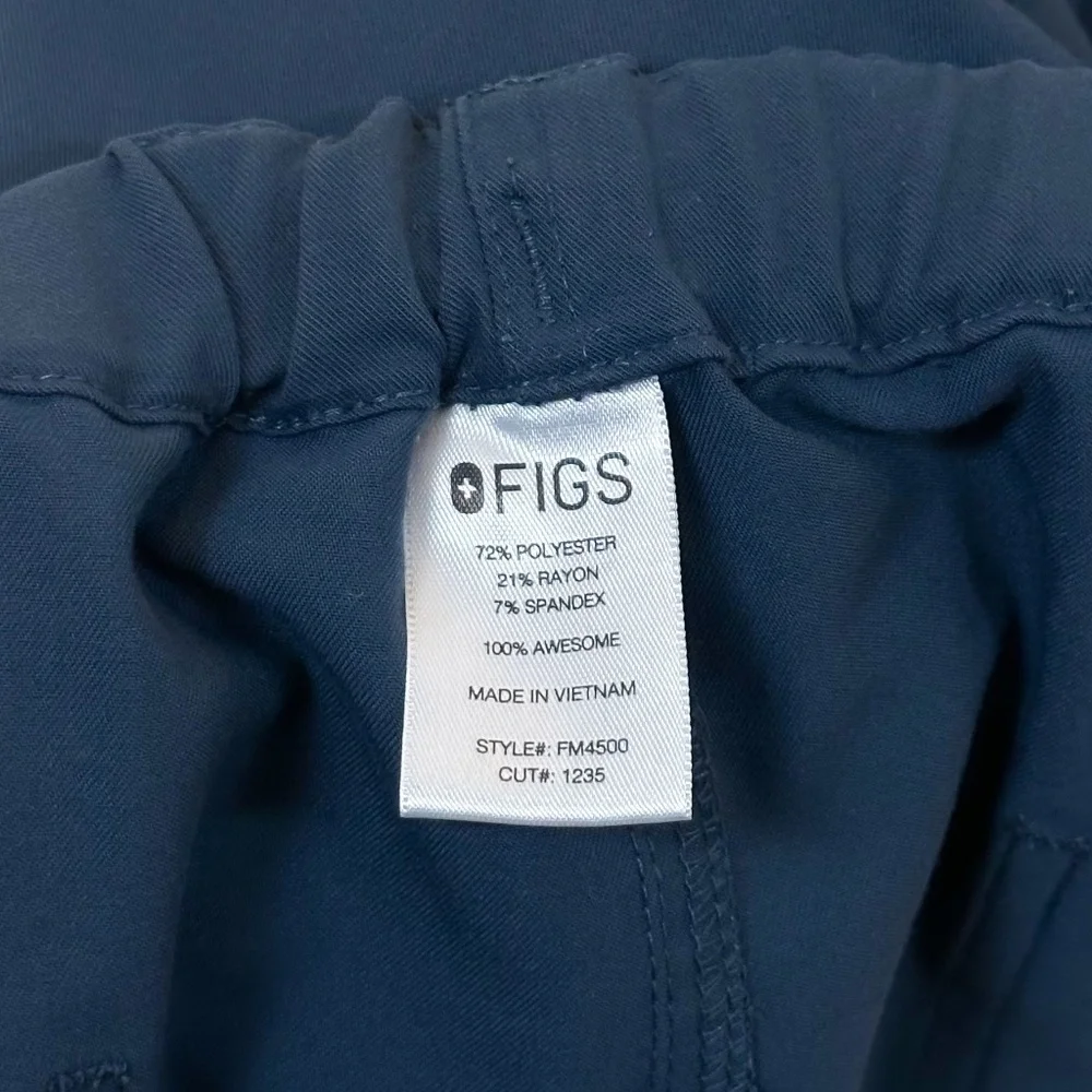NEW FIGS Basic Pisco Scrub Pants Navy